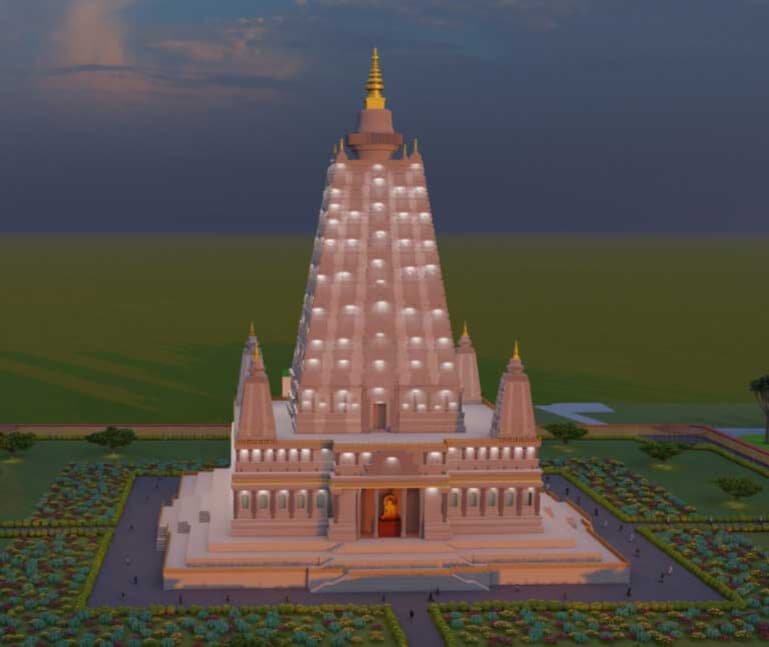 Stupa construction
